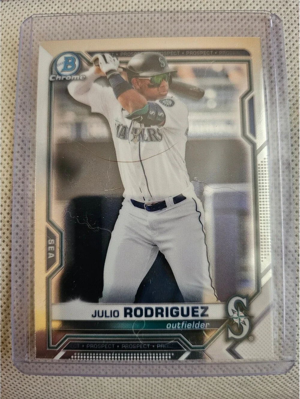 Julio Rodriguez #BCP-86 • 2021 Bowman Chrome Prospects RAW MINT